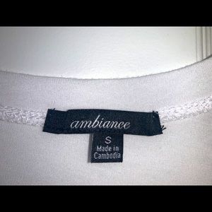 Fashion nova ambience whiteT-shirt